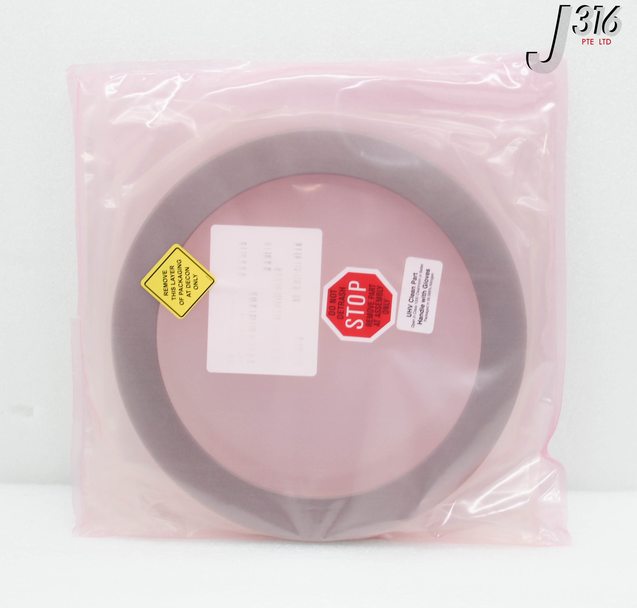 C3416 APPLIED MATERIALS COVER RING, SST 8